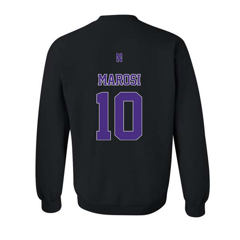 Northwestern - NCAA Women's Lacrosse : Claire Marosi - Classic Shersey Crewneck Sweatshirt-1
