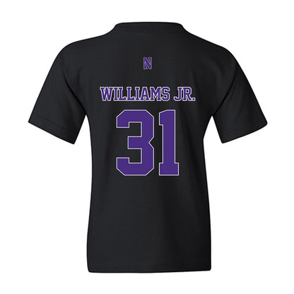 Northwestern - NCAA Football : Tito Williams Jr. - Classic Shersey Youth T-Shirt-1