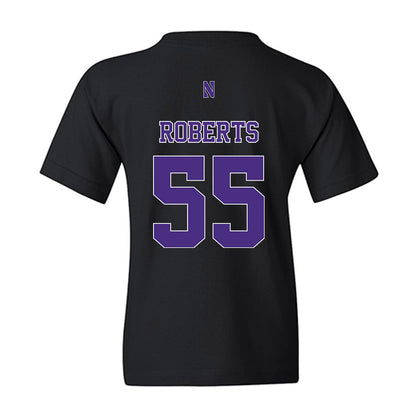 Northwestern - NCAA Football : Dylan Roberts - Classic Shersey Youth T-Shirt-1