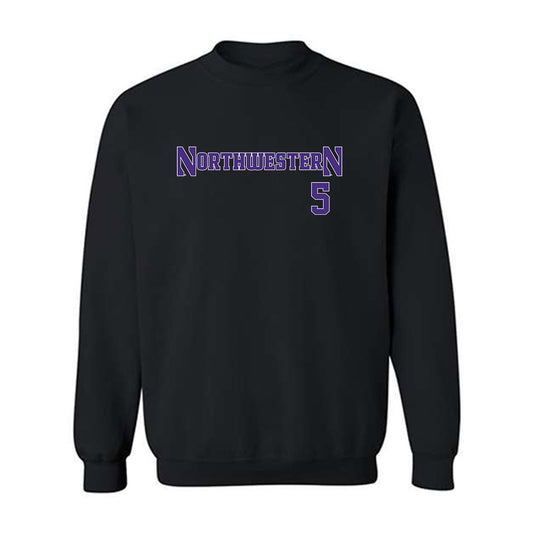 Northwestern - NCAA Men's Soccer : Josue Pfrommer - Classic Shersey Crewneck Sweatshirt-0