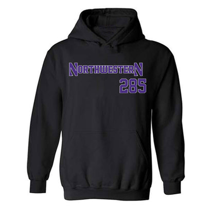 Northwestern - NCAA Wrestling : Dirk Morley - Classic Shersey Hooded Sweatshirt