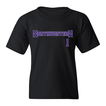 Northwestern - NCAA Baseball : Noah Ruiz - Classic Shersey Youth T-Shirt-0