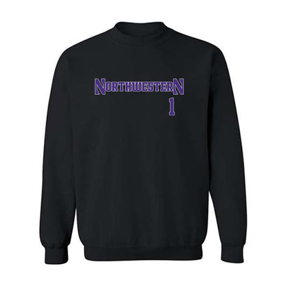 Northwestern - NCAA Baseball : Noah Ruiz - Classic Shersey Crewneck Sweatshirt-0