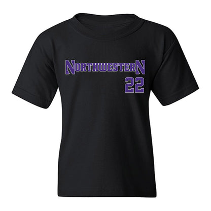 Northwestern - NCAA Football : Terrion Hicks - Classic Shersey Youth T-Shirt-0