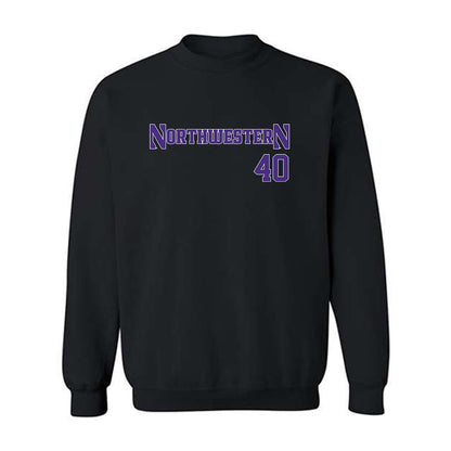 Northwestern - NCAA Football : Jason Reynolds II - Classic Shersey Crewneck Sweatshirt-0