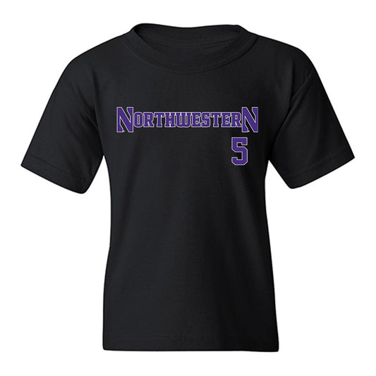 Northwestern - NCAA Men's Soccer : Josue Pfrommer - Classic Shersey Youth T-Shirt-0