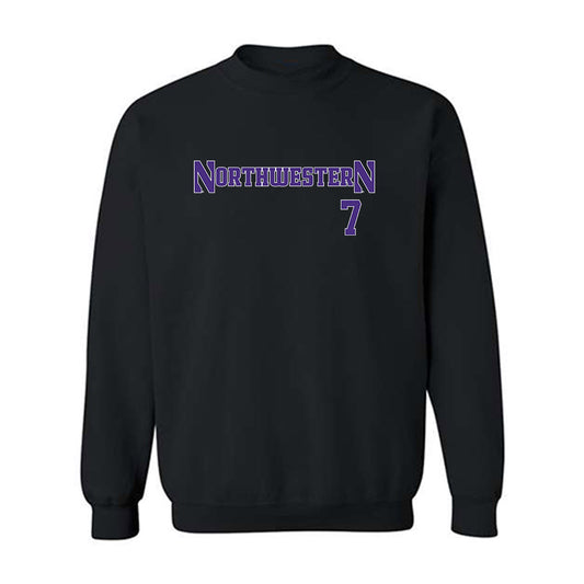 Northwestern - NCAA Women's Volleyball : Lauren Dignan - Classic Shersey Crewneck Sweatshirt-0