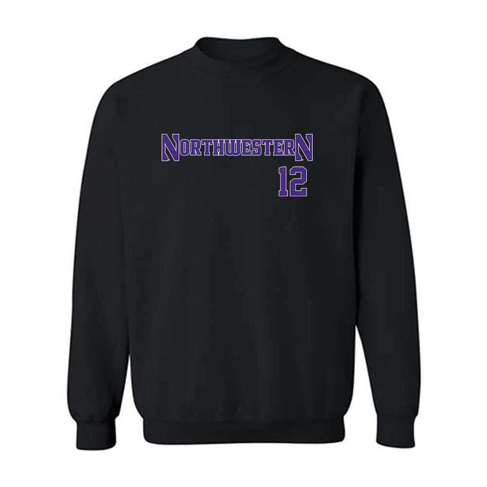 Northwestern - NCAA Football : Gabriel Davis-Ray - Classic Shersey Crewneck Sweatshirt-0