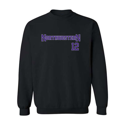 Northwestern - NCAA Football : Gabriel Davis-Ray - Classic Shersey Crewneck Sweatshirt-0