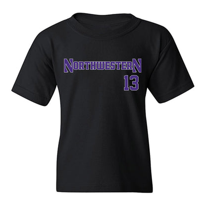 Northwestern - NCAA Men's Soccer : Baraka Tarleton - Classic Shersey Youth T-Shirt-0