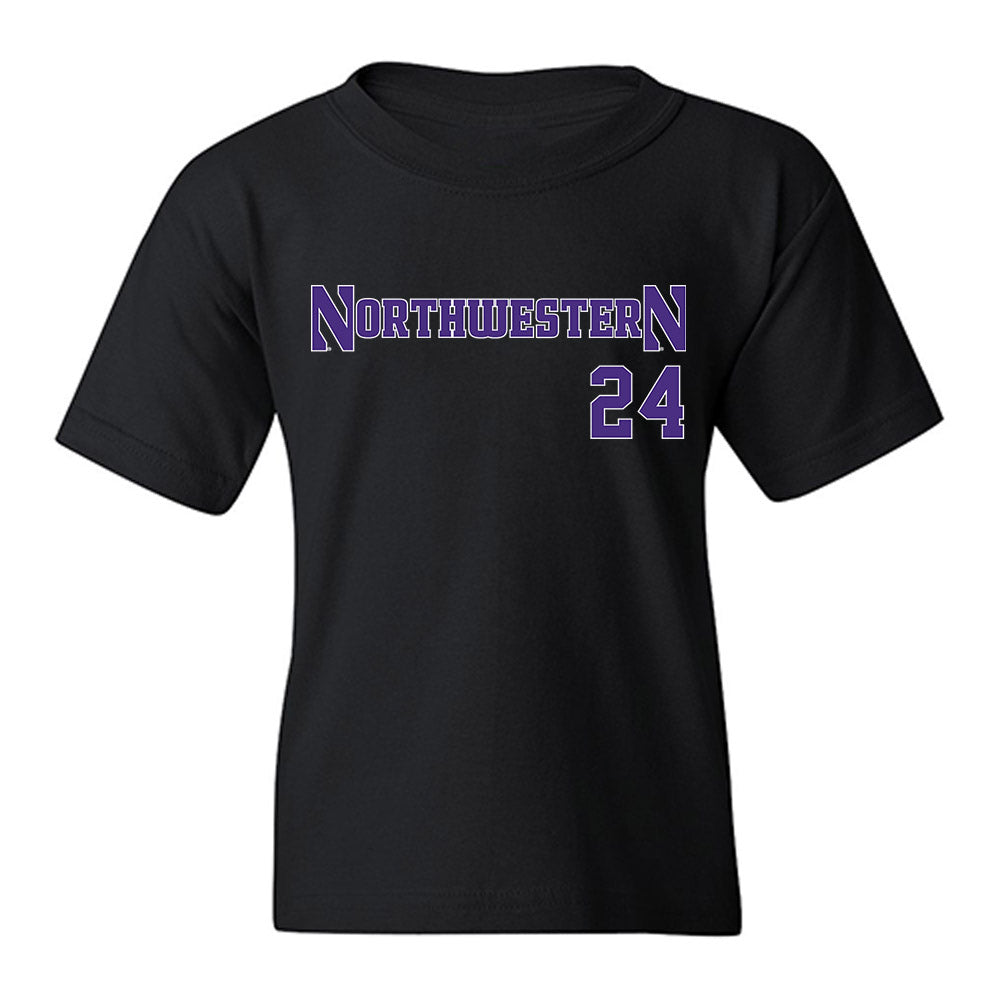 Northwestern - NCAA Women's Soccer : Gwen Zimmerman - Classic Shersey Youth T-Shirt-0