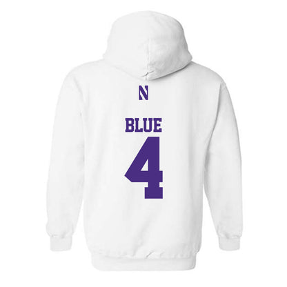 Northwestern - NCAA Women's Basketball : Lexi Blue - Classic Shersey Hooded Sweatshirt-1