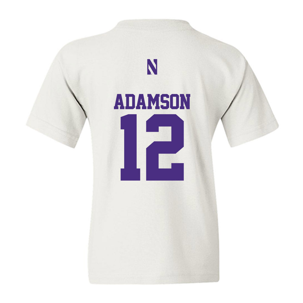 Northwestern - NCAA Women's Lacrosse : Olivia Adamson - Classic Shersey Youth T-Shirt-1