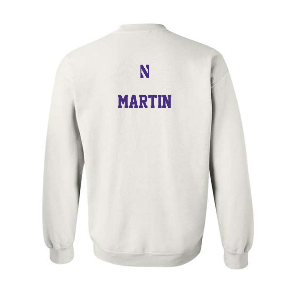 Northwestern - NCAA Wrestling : Joseph Martin - Classic Shersey Crewneck Sweatshirt-1