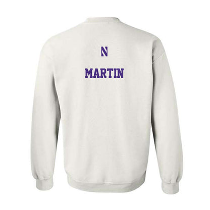 Northwestern - NCAA Wrestling : Joseph Martin - Classic Shersey Crewneck Sweatshirt-1