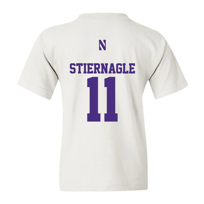 Northwestern - NCAA Women's Volleyball : Ellie Stiernagle - Classic Shersey Youth T-Shirt-1