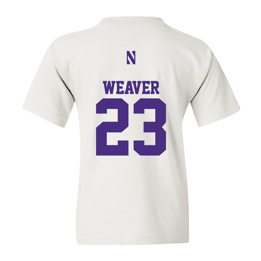 Northwestern - NCAA Baseball : Ryan Weaver - Classic Shersey Youth T-Shirt-1