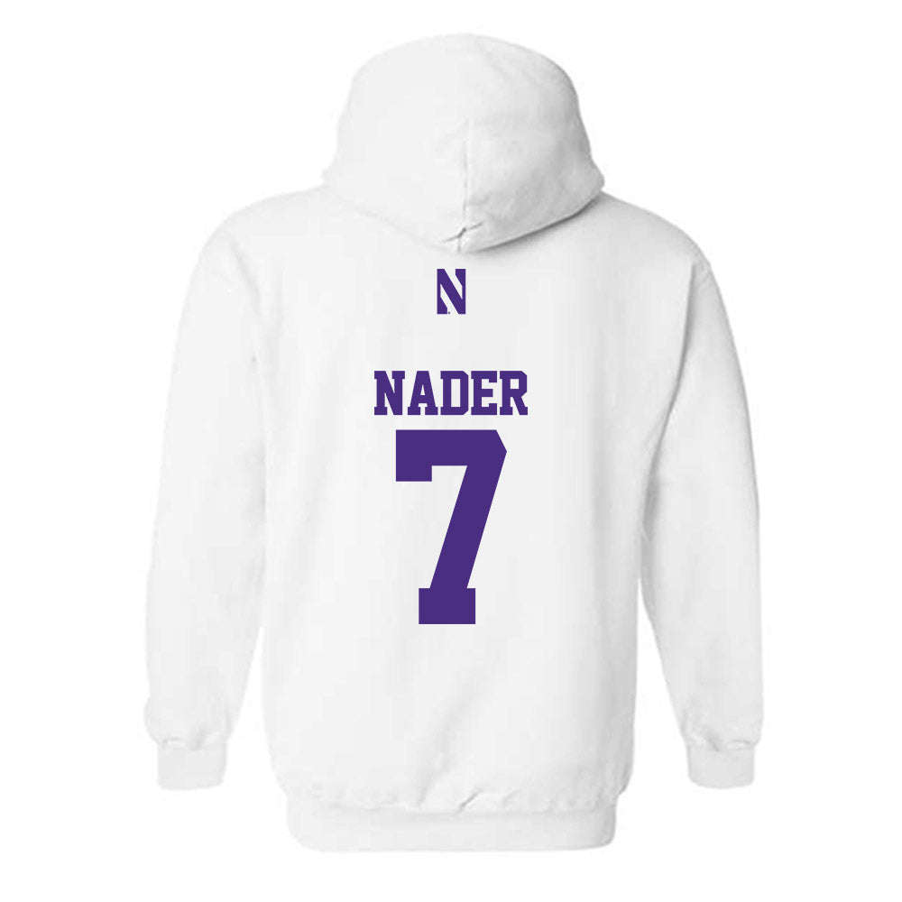 Northwestern - NCAA Softball : Kelsey Nader - Classic Shersey Hooded Sweatshirt-1