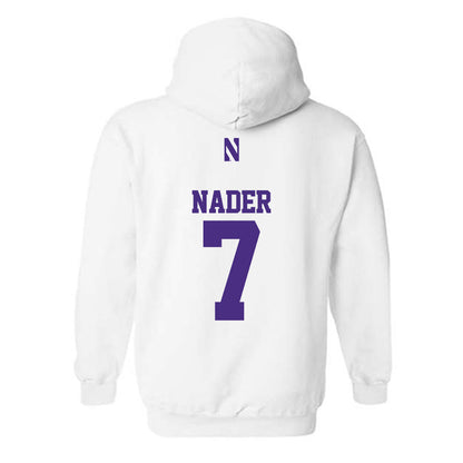 Northwestern - NCAA Softball : Kelsey Nader - Classic Shersey Hooded Sweatshirt-1