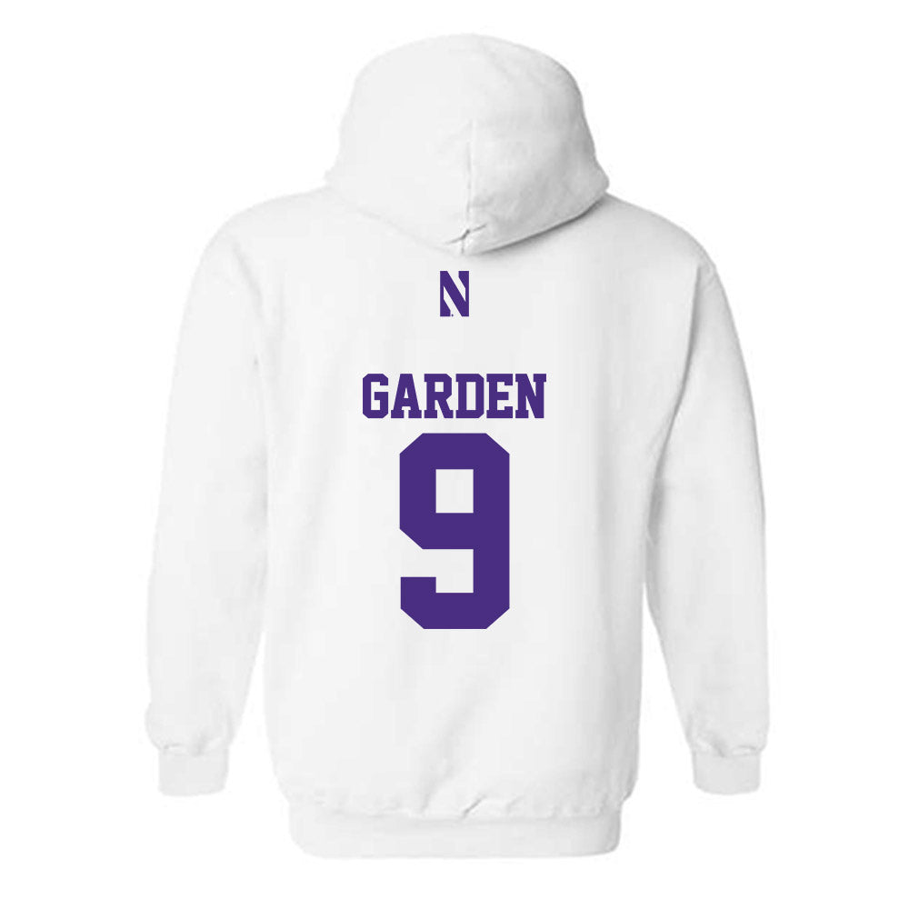 Northwestern - NCAA Softball : Avery Garden - Classic Shersey Hooded Sweatshirt-1