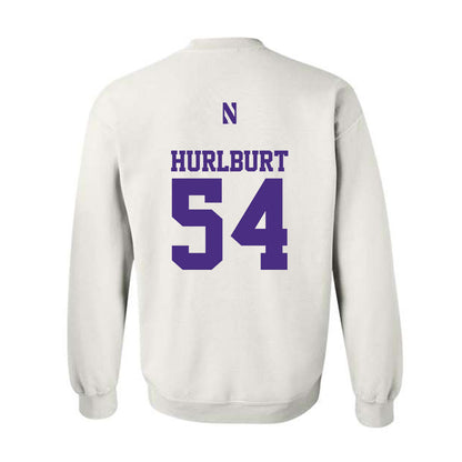 Northwestern - NCAA Men's Basketball : Gus Hurlburt - Classic Shersey Crewneck Sweatshirt-1