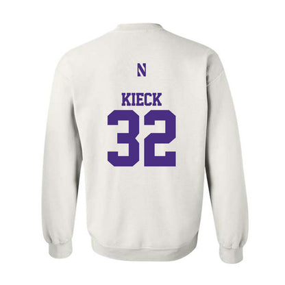 Northwestern - NCAA Baseball : Chayce Kieck - Classic Shersey Crewneck Sweatshirt-1