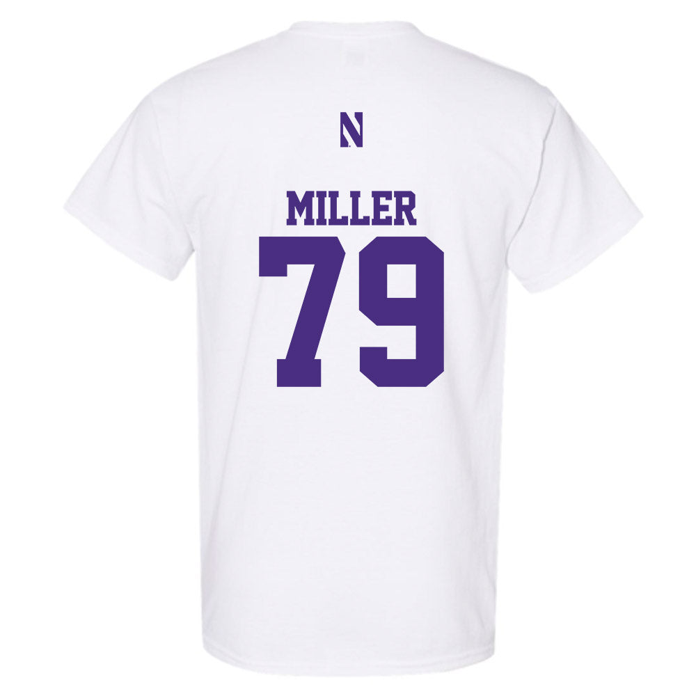Northwestern - NCAA Football : Jacob Miller - Classic Shersey T-Shirt-1