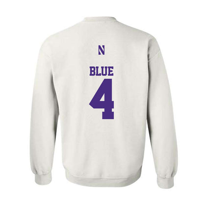 Northwestern - NCAA Women's Basketball : Lexi Blue - Classic Shersey Crewneck Sweatshirt-1