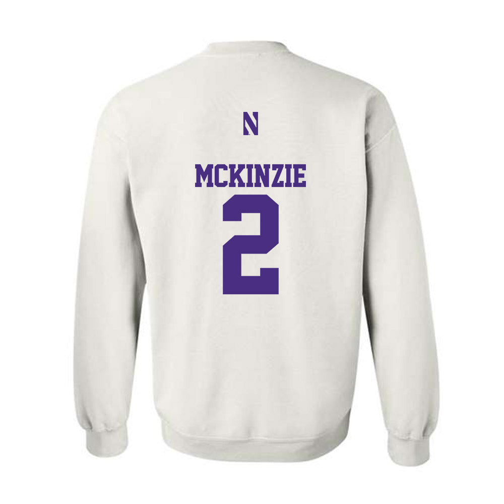 Northwestern - NCAA Football : Kobie McKinzie - Classic Shersey Crewneck Sweatshirt-1