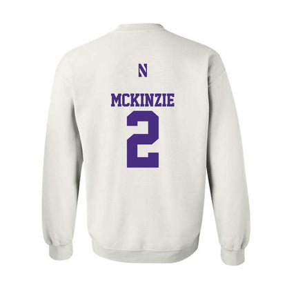 Northwestern - NCAA Football : Kobie McKinzie - Classic Shersey Crewneck Sweatshirt-1