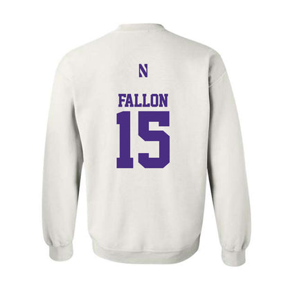 Northwestern - NCAA Women's Soccer : Alex Fallon - Classic Shersey Crewneck Sweatshirt-1