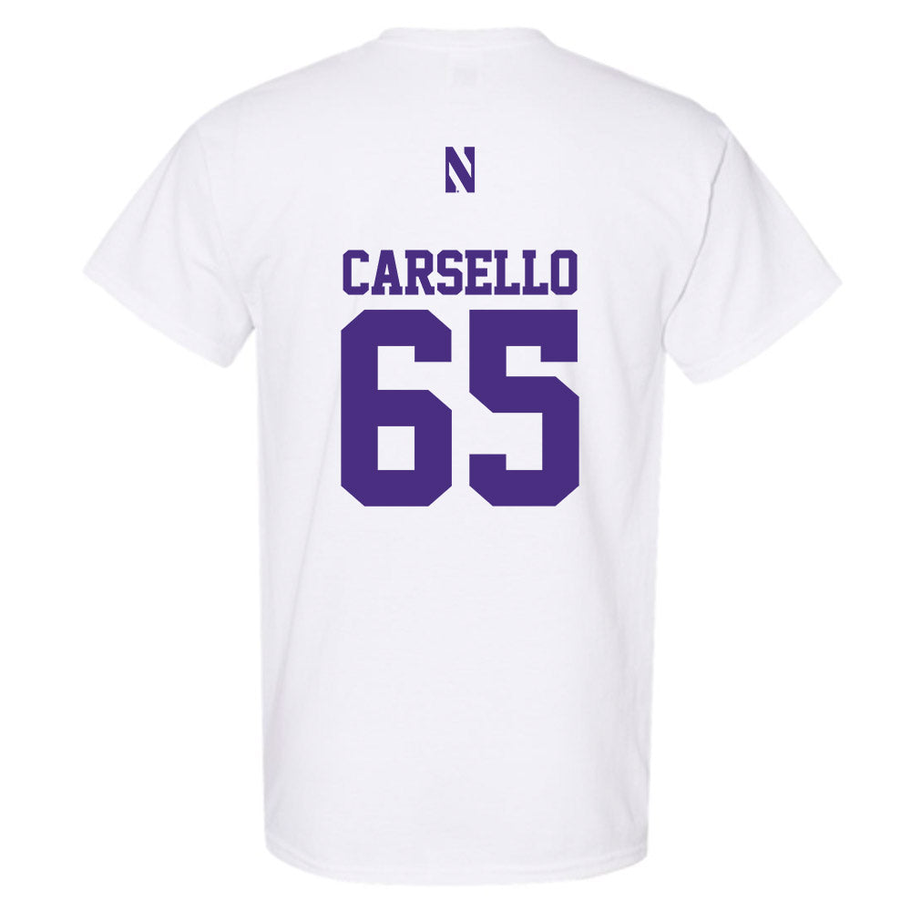 Northwestern - NCAA Football : Jackson Carsello - Classic Shersey T-Shirt-1