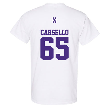 Northwestern - NCAA Football : Jackson Carsello - Classic Shersey T-Shirt-1
