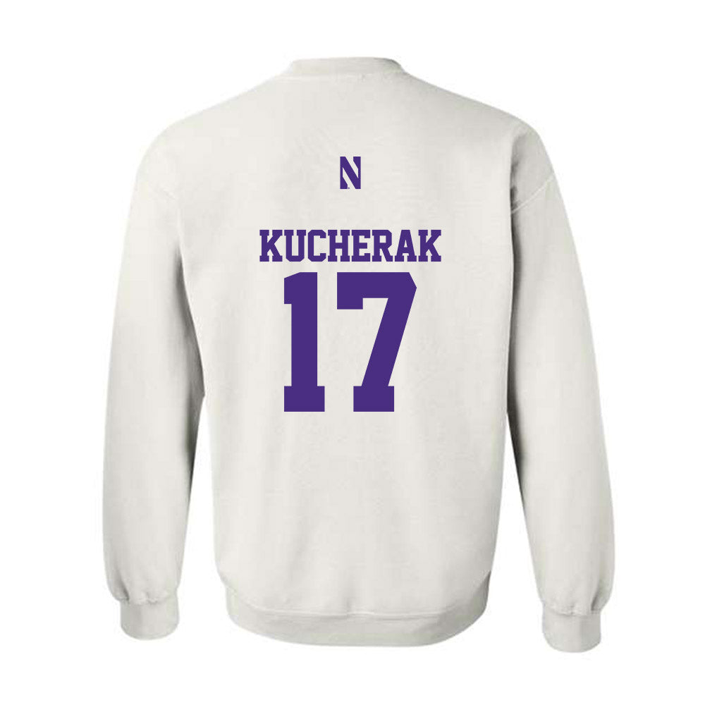 Northwestern - NCAA Baseball : Ryan Kucherak - Classic Shersey Crewneck Sweatshirt-1