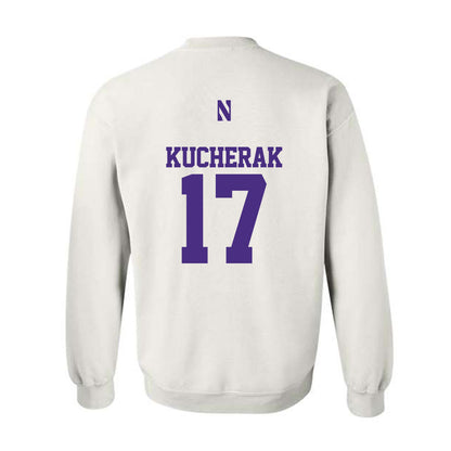 Northwestern - NCAA Baseball : Ryan Kucherak - Classic Shersey Crewneck Sweatshirt-1