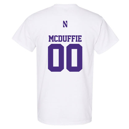 Northwestern - NCAA Football : Jaden McDuffie - Classic Shersey T-Shirt-1