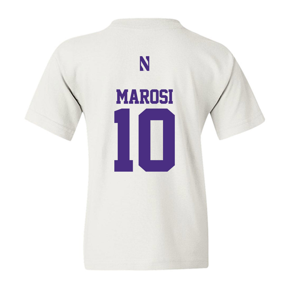 Northwestern - NCAA Women's Lacrosse : Claire Marosi - Classic Shersey Youth T-Shirt-1