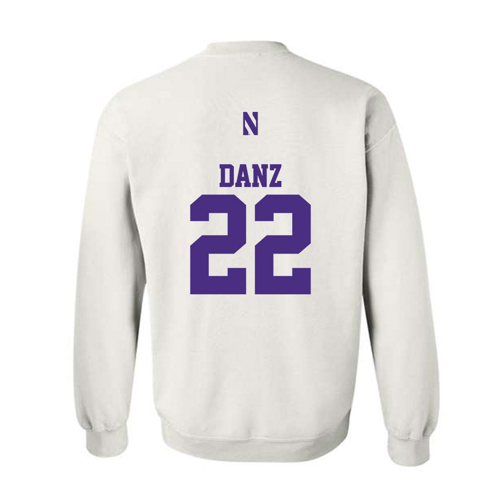 Northwestern - NCAA Baseball : Carter Danz - Classic Shersey Crewneck Sweatshirt-1
