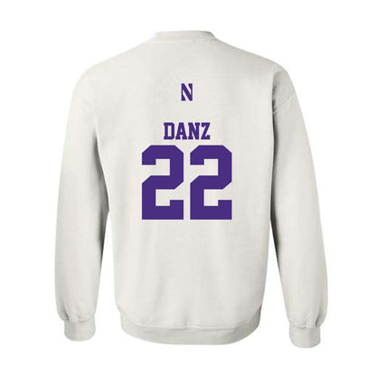 Northwestern - NCAA Baseball : Carter Danz - Classic Shersey Crewneck Sweatshirt-1