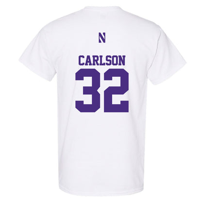 Northwestern - NCAA Women's Lacrosse : Liz Carlson - Classic Shersey T-Shirt-1