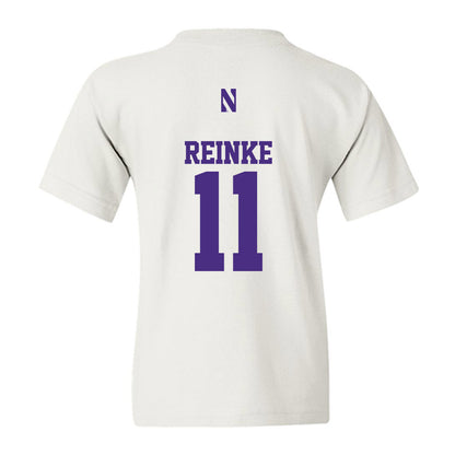 Northwestern - NCAA Football : Keaton Reinke - Classic Shersey Youth T-Shirt-1