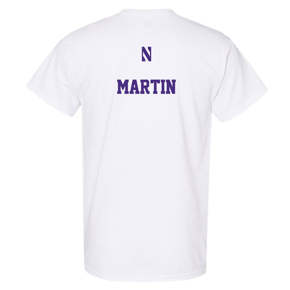 Northwestern - NCAA Wrestling : Joseph Martin - Classic Shersey T-Shirt-1