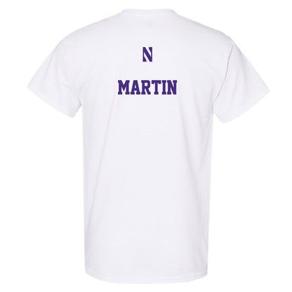 Northwestern - NCAA Wrestling : Joseph Martin - Classic Shersey T-Shirt-1