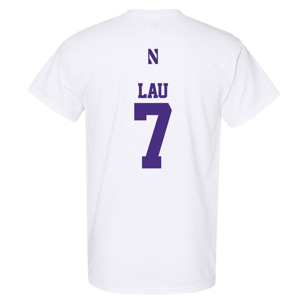 Northwestern - NCAA Women's Basketball : Caroline Lau - Classic Shersey T-Shirt-1