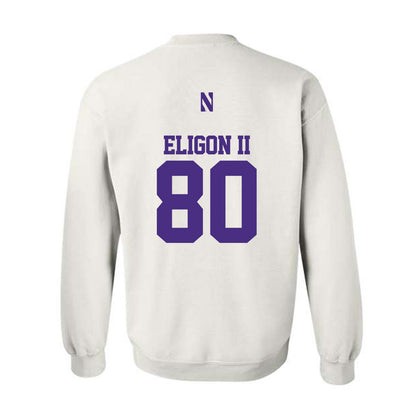 Northwestern - NCAA Football : Hayden Eligon II - Classic Shersey Crewneck Sweatshirt