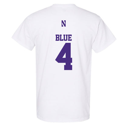 Northwestern - NCAA Women's Basketball : Lexi Blue - Classic Shersey T-Shirt-1