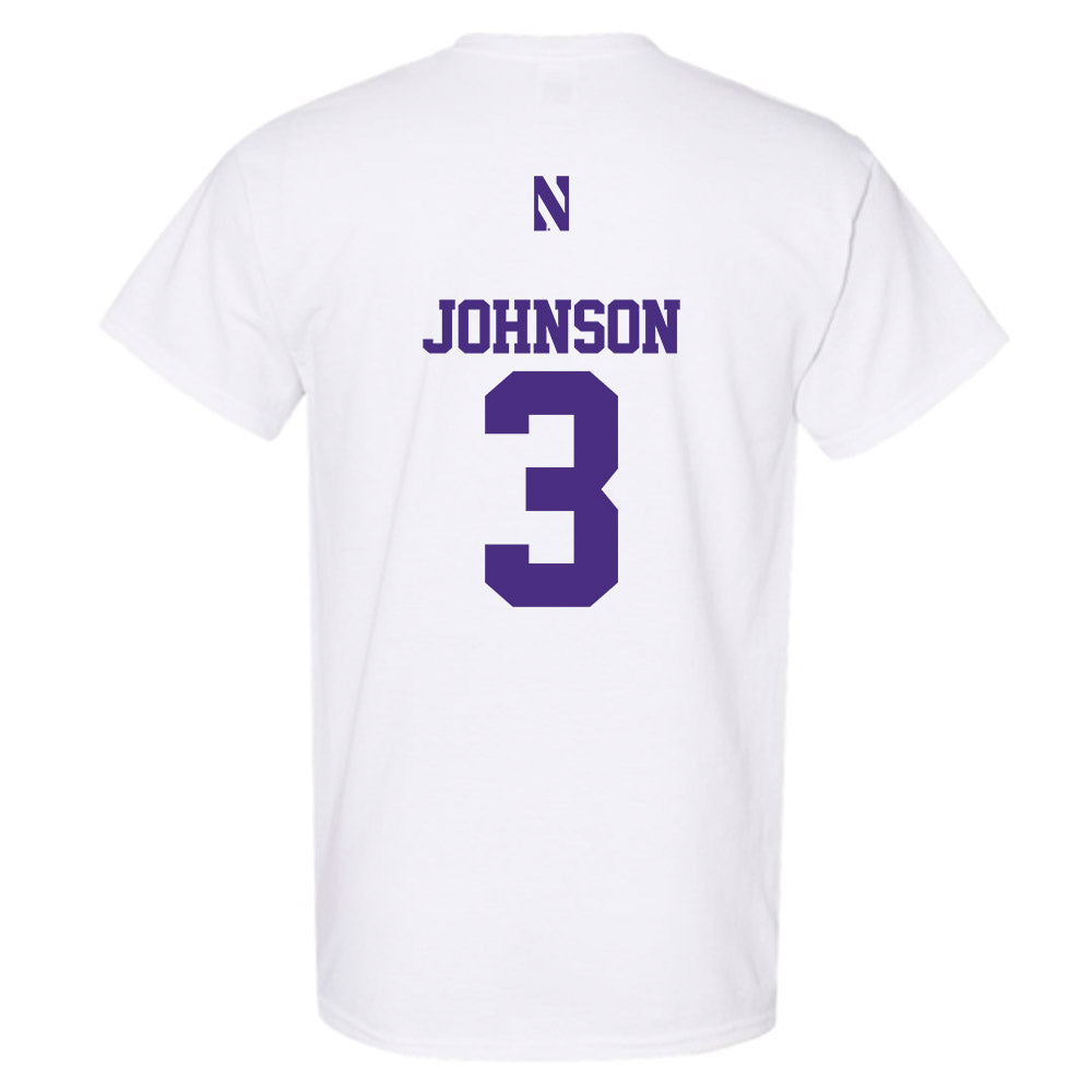 Northwestern - NCAA Men's Soccer : Andrew Johnson - Classic Shersey T-Shirt-1