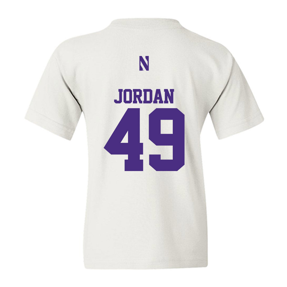 Northwestern - NCAA Football : Amare Jordan - Classic Shersey Youth T-Shirt-1