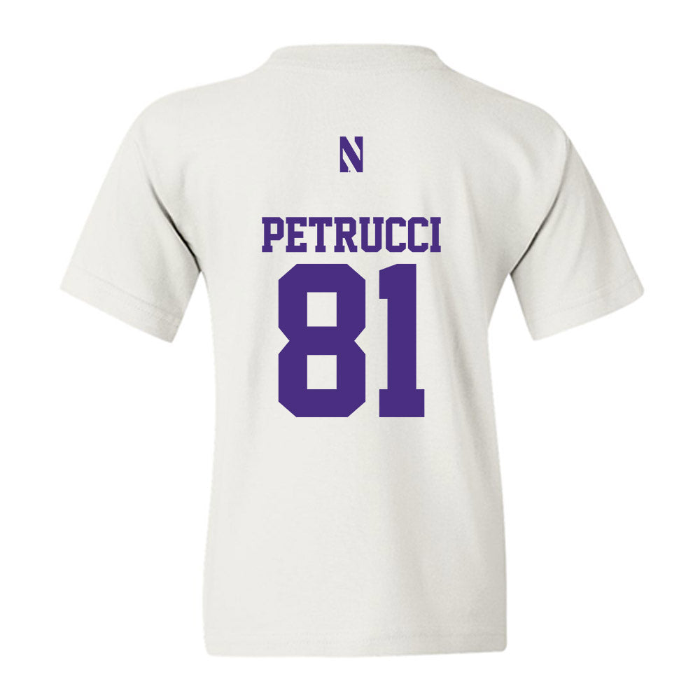 Northwestern - NCAA Football : Christopher Petrucci - Classic Shersey Youth T-Shirt-1