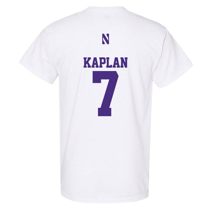 Northwestern - NCAA Baseball : Marty Kaplan - Classic Shersey T-Shirt-1